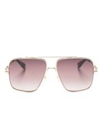 Marc Jacobs Eyewear lunettes de soleil à monture pilote - Marron