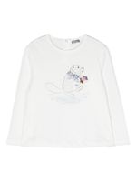 Il Gufo t-shirt en coton à imprimé graphique - Blanc