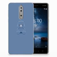 Nokia 8 Telefoonhoesje met Naam Baby Rhino