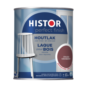 Histor Perfect Finish Houtlak Hoogglans - Crazed Cranberry