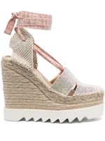 Stella McCartney espadrilles à logo imprimé - Tons neutres - thumbnail