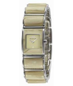 Horlogeband Michael Kors MK4118 Kunststof/Plastic Beige 22mm