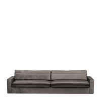 Rivièra Maison Bank 'Continental' XL, Velvet, kleur Grimaldi Grey