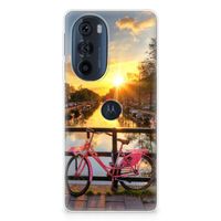 Motorola Edge 30 Pro Siliconen Back Cover Amsterdamse Grachten - thumbnail