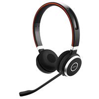 Jabra Evolve 65 UC Stereo, Draadloze Bluetooth-Headset, Bellen En Muziek Luisteren, Geoptimaliseerd Voor Unified Communications