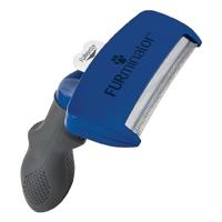 Furminator Deshedding 141105 Hondenborstel, Maat L Kort Haar, Voor Ondervacht, Versie 2.0, Blauw, 1 Stuk
