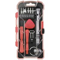 TOOLCRAFT TO-7746381 Reparatieset Smartphone, Bitset In opbergdoos 18-delig