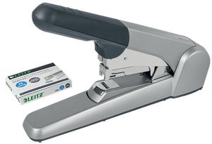 Leitz Heftgerät 55520084 Platte nietmachine Zilver Nietcapaciteit: 60 vel (80 g/m²)