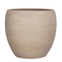 Mica Decorations Morgan Bloempot - 38x38x35 cm - Terracotta - Taupe