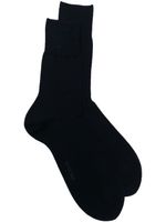 Falke chaussettes à logo en intarsia - Bleu