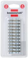 Brennenstuhl 1164430 Kroonstenen 4mm2 | Lusterklem 2x12 stuks