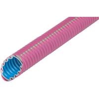 Fränkische Rohrwerke 25612025 FFKuS-EMF105co2ntr25 Beschermslang (ribbelslang) Magenta 17.4 mm 50 m