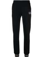 Ea7 Emporio Armani pantalon de jogging fuselé à logo - Noir