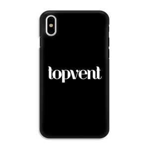 Topvent Zwart: iPhone XS Tough Case