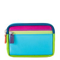 Mywalit Small Leather Double Zip Purse Liguria - thumbnail