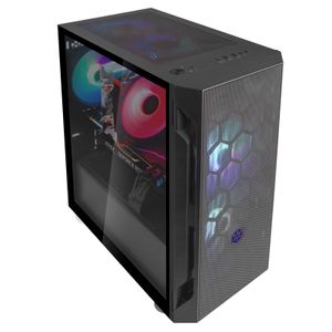 Silverstone FARA H1M Micro Tower Zwart