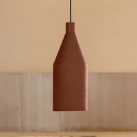 Kave Home Hanglamp Peralta Terracotta look - Bruin - thumbnail