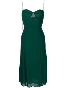 Reformation robe Juliette mi-longue - Vert