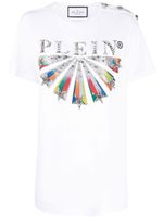 Philipp Plein t-shirt à logo imprimé - Blanc