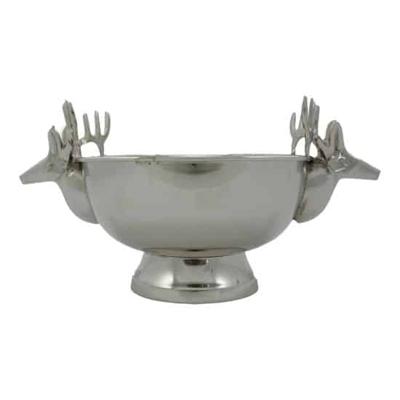 Verzilverde Schaal Hert (26 x 14 cm)