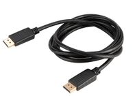 Akasa AK-CBDP21-20BK DisplayPort kabel 2 m Zwart - thumbnail