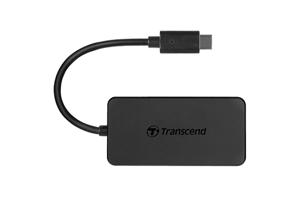 Transcend HUB2C USB 3.2 Gen 1 (3.1 Gen 1) Type-C Zwart