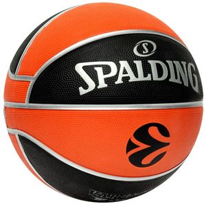 Spalding Varsity TF-150 EuroLeague - - zwart/oranje - maat Maat 7