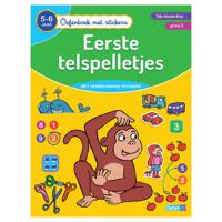 Deltas Oefenboek met Stickers Eerste Telspelletjes (5-6 jaar) - thumbnail