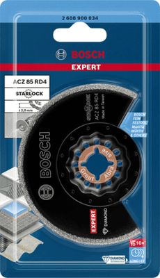 Bosch Accessories 2608900034 EXPERT Grout Segment Blade ACZ 85 RD4 Diamant Segmentzaagblad 1 stuks 2 mm 1 stuk(s)