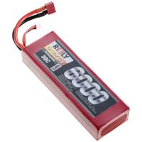 Reely LiPo accupack 7.4 V 6000 mAh Aantal cellen: 2 30 C Hardcase T-stekkersysteem - thumbnail