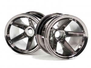 Super star mt wheels (black chrome/deep offset)