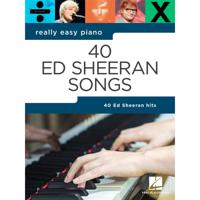 Hal Leonard Really Easy Piano 40 Ed Sheeran Songs songboek voor piano - thumbnail