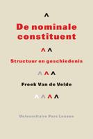 De nominale constituent - Freek van de Velde - eBook (9789461660121)