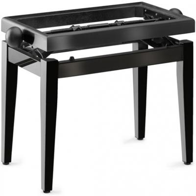 Stagg PB45 BK P pianobank onderstel hoogglans zwart Stagg PB45 BK P pianobank onderstel hoogglans zwart