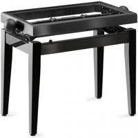 Stagg PB45 BK P pianobank onderstel hoogglans zwart