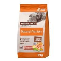 Nature's Variety Original No Grain - Droogvoer voor volwassen honden van middelgrote en grote rassen - graanvrij - met zalm zonder randen - 12 kg