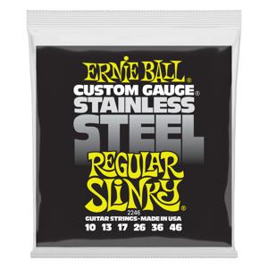 Ernie Ball 2246 Stainless Steel Regular Slinky snarenset