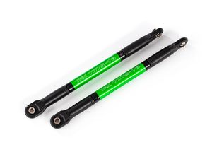 Push rods, aluminum (green-anodized), heavy duty (2) (TRX-8619G)