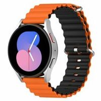 Garmin Vivoactive 4 / 4L - Ocean Style bandje - Oranje / zwart