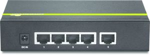 Trendnet TPE-TG50g Unmanaged Gigabit Ethernet (10/100/1000) Power over Ethernet (PoE) Zwart