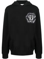 Philipp Plein hoodie Dark Romance à logo imprimé - Noir - thumbnail