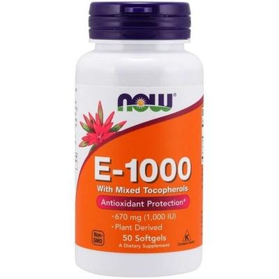 Vitamine E 1000 IU Now Foods 50softgels Vitamine E 1000 IU Now Foods 50softgels
