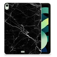 iPad Air (2020/2022) 10.9 inch Tablet Back Cover Marmer Zwart - Origineel Cadeau Vader