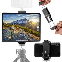 Fotopro telefoon- en tablethouder met Cold Shoe Mount ID-100+