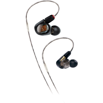 Audio Technica ATH-E70 in-ear monitor zwart Audio Technica ATH-E70 in-ear monitor zwart