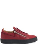 Giuseppe Zanotti baskets Frankie en cuir - Rouge