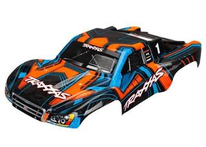 Traxxas - Body, Slash 4X4, orange and blue (TRX-6844)