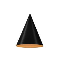 Wever & Ducre - Dinor 1.0 Hanglamp Zwart / Goud