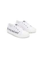 Givenchy Kids baskets à logo imprimé - Blanc - thumbnail