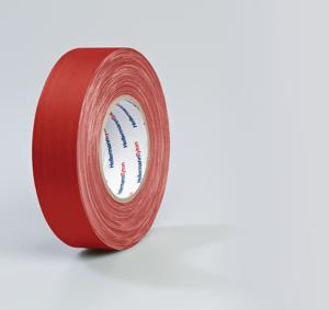 HellermannTyton HTAPE-TEX-RD-19x50 712-00501 Textieltape HelaTape Tex Rood (l x b) 50 m x 19 mm 1 stuk(s)